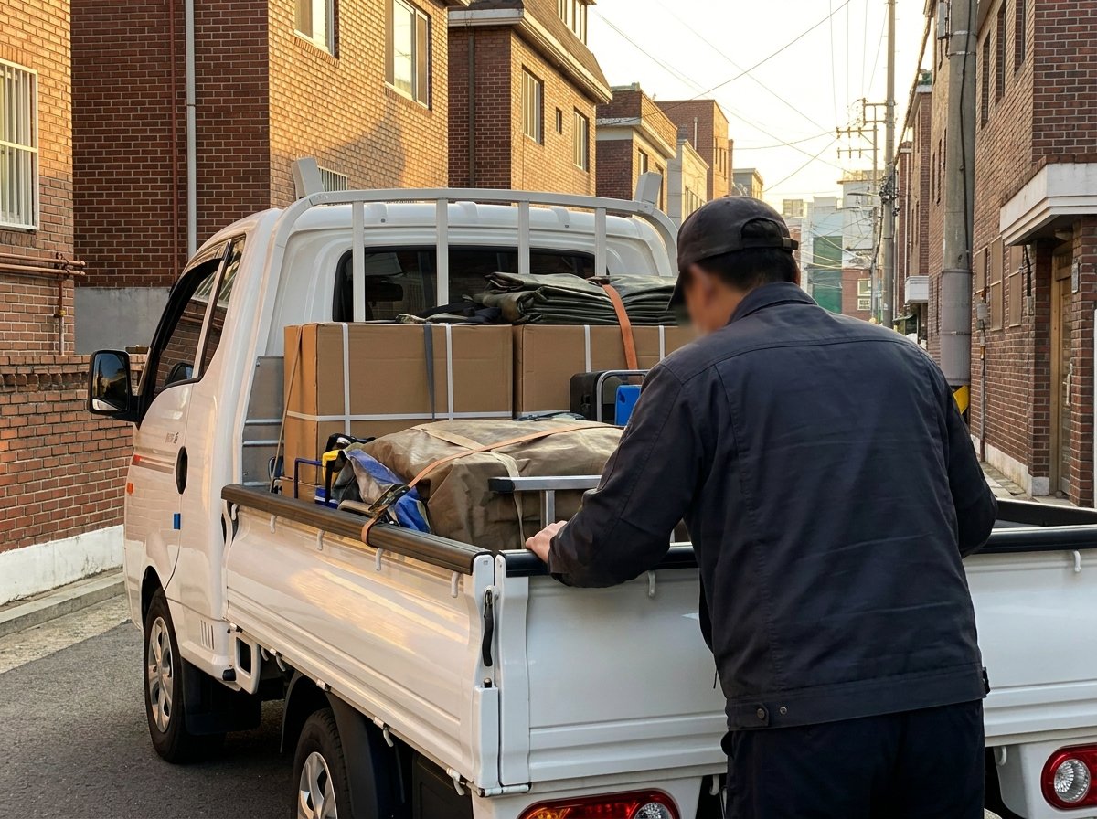 고양시 소형화물 상차 작업