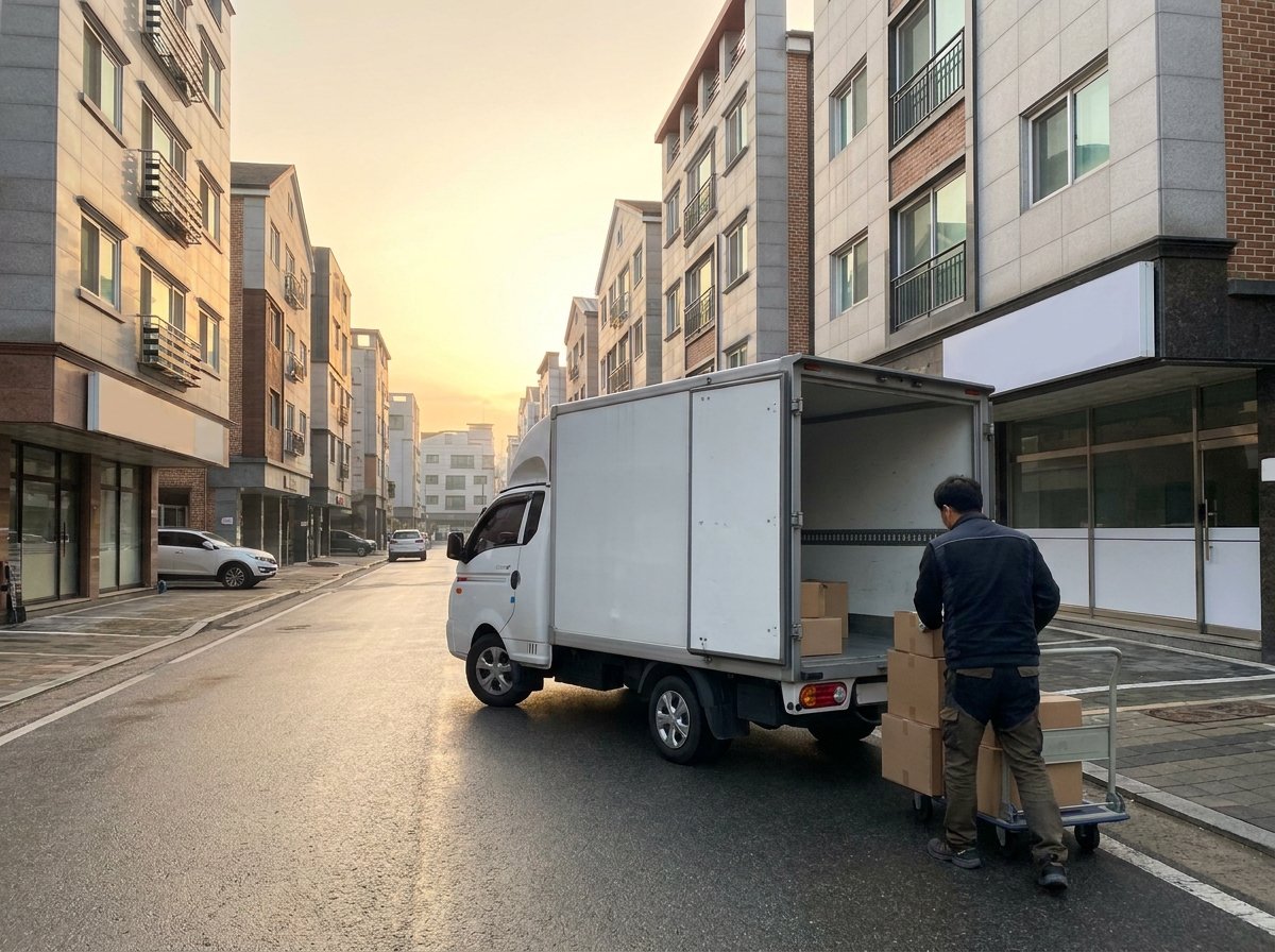 고양시 1톤 트럭 배송